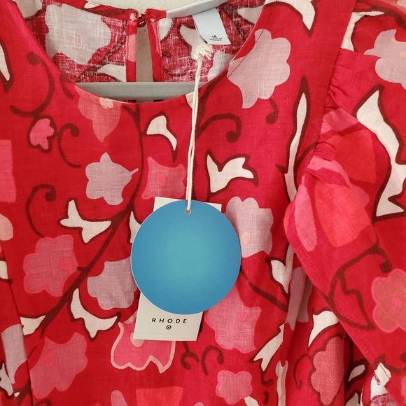 NWT Rhodes x Target Zinnia Floral Midi Dress Sz 14 - Picture 9 of 9